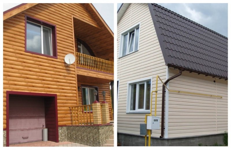 Виниловый и металлический сайдинг для фасада