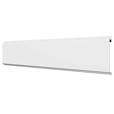 Линеарная потолочно-стеновая панель ГЛАДКАЯ RAL9003 Белый